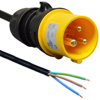 IEC 60309 (4h) 15 Amp 125 Volt Power Supply Cord